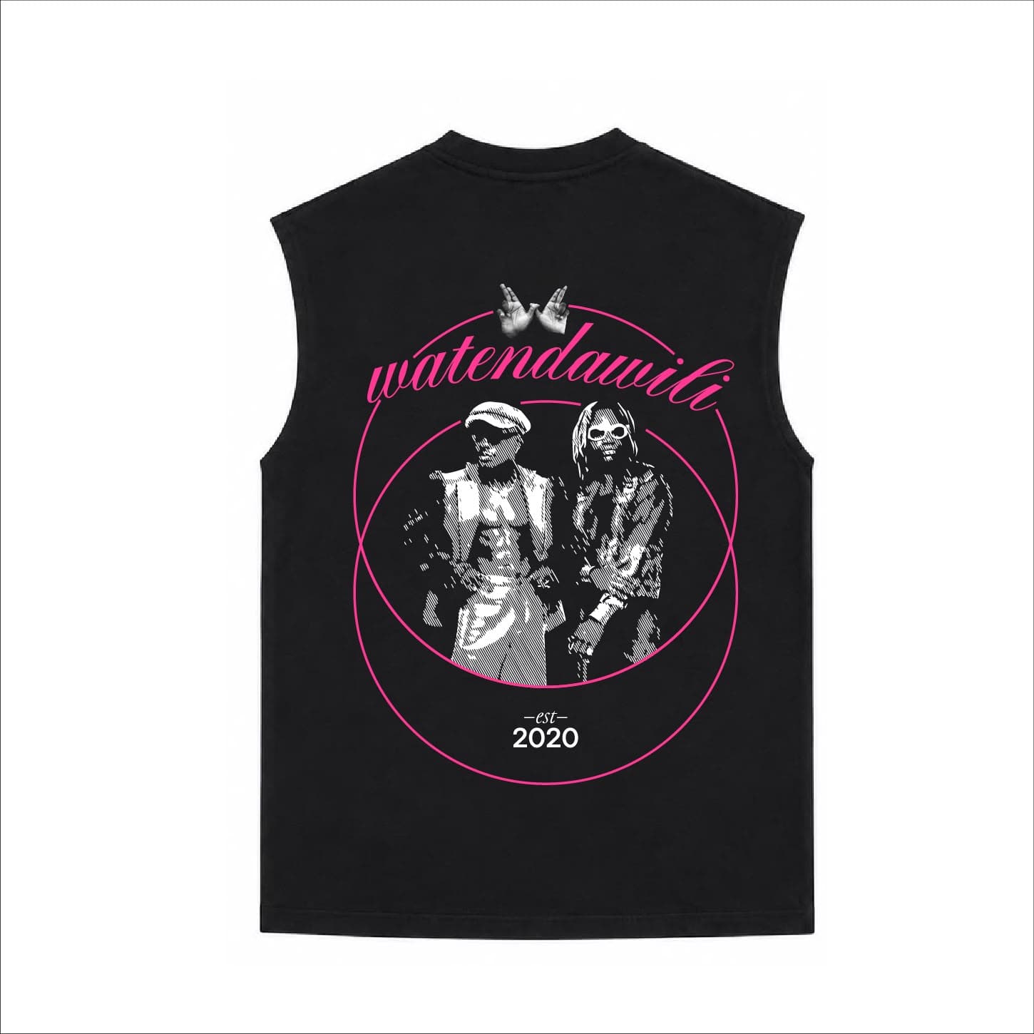 Watendawili Tank + Pink Art